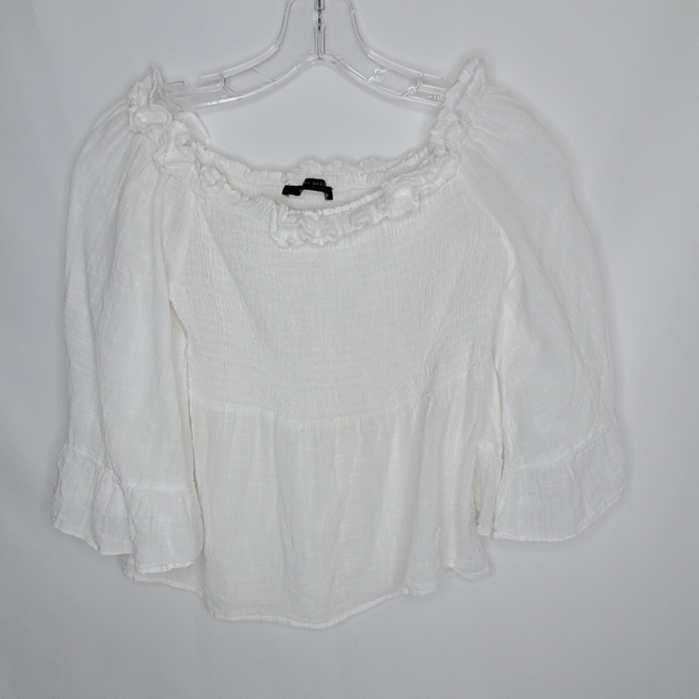 Zara Basic Offshoulder Blouse Boho